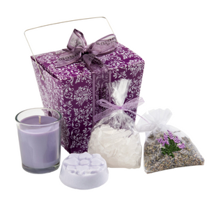 Valentine Lavender Spa Gift Set