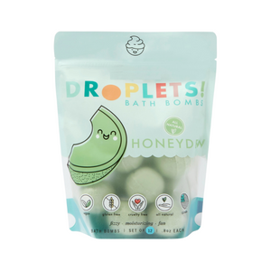 Honeydew Melon Natural Bath Bombs for children