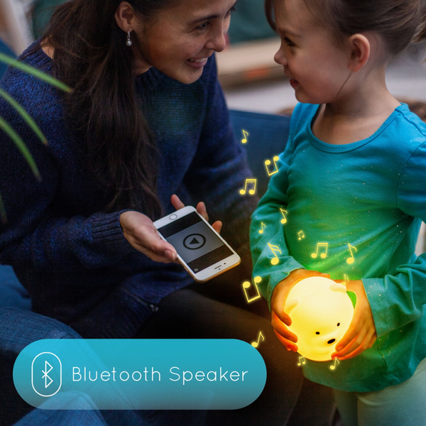 LED Bear Night Light Bluetooth Speaker