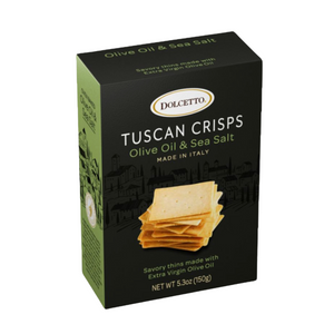 Sea Salt & Olive Oil Tuscan Crackers 