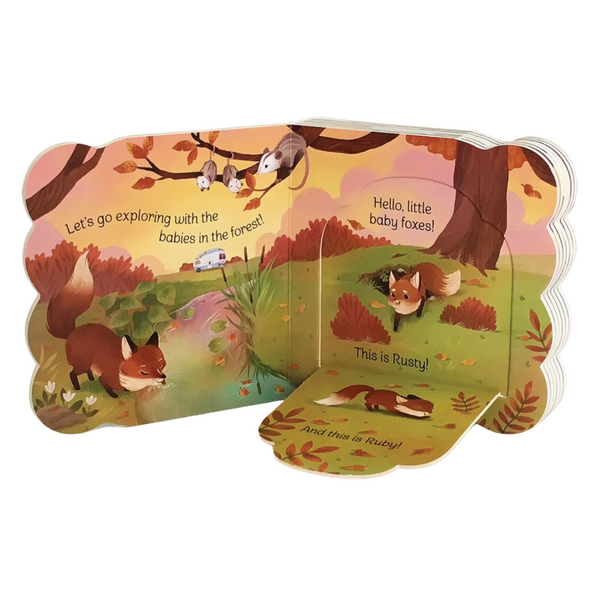 Babies in the Forest Flip Board Book