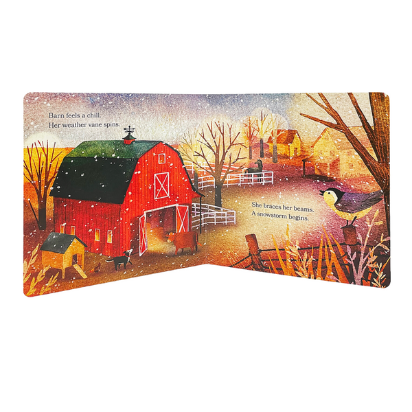 Barn in Winter Board Book