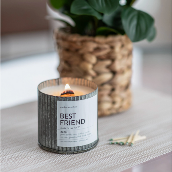 Best Friend Rustic Farmhouse Soy Candle