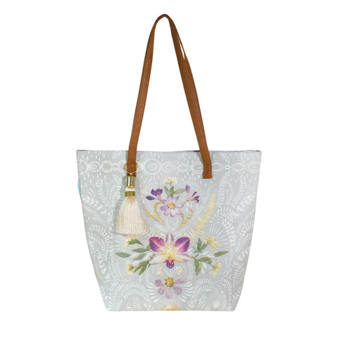 Orchid Lace bucket Tote