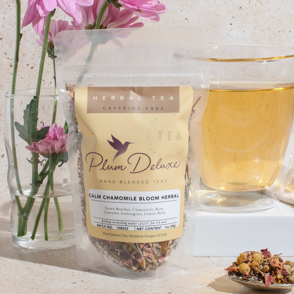 Chamomile Lavender Rose Herbal Tea - Caffeine Free
