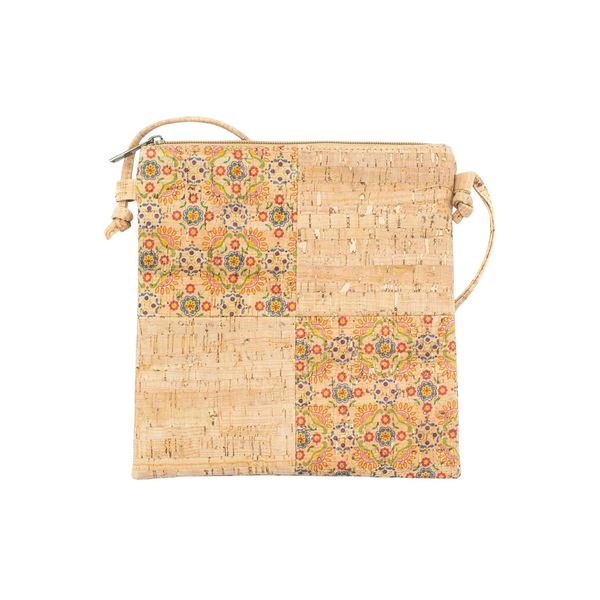 Mini Square Patch Cork Crossbody Bag