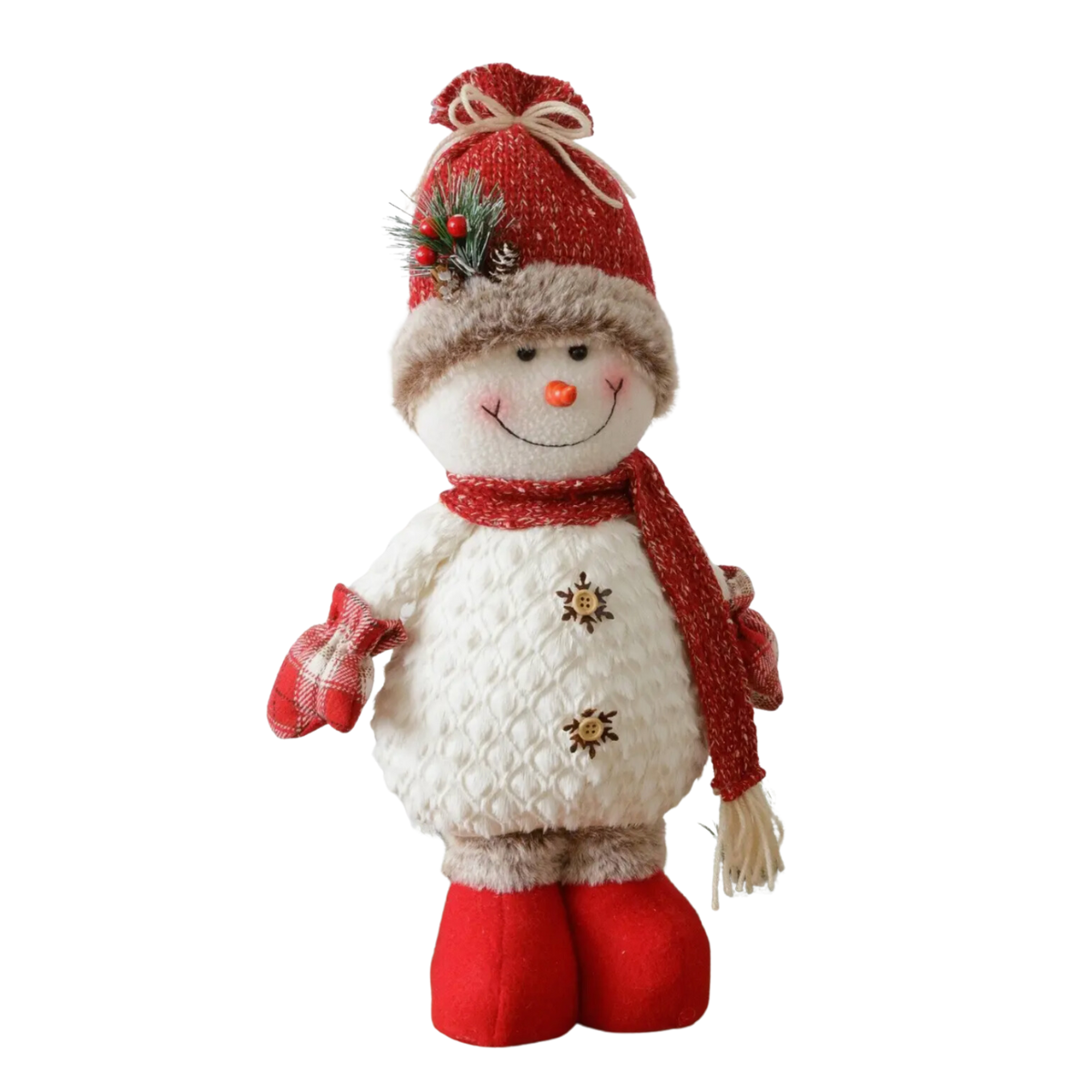 Happy Cozy Snowman