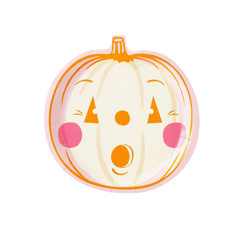 Cute Pumpkin Plate