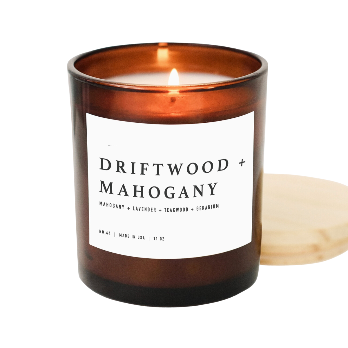 Driftwood and Mahogany Soy Candle