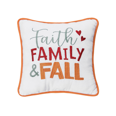 Faith Family Fall Pillow