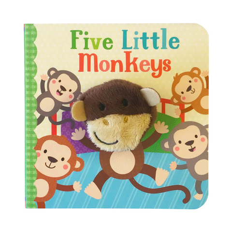 Five Little Monkeys Finger Puppet Board Book