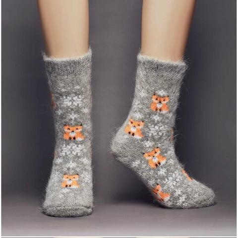 Foxy Wool Socks