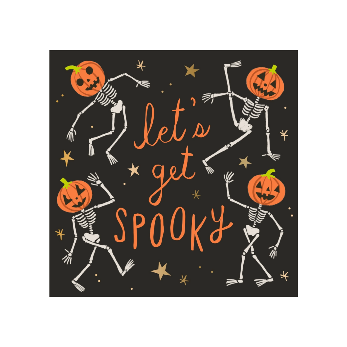 Let's Get Spooky Halloween Napkins