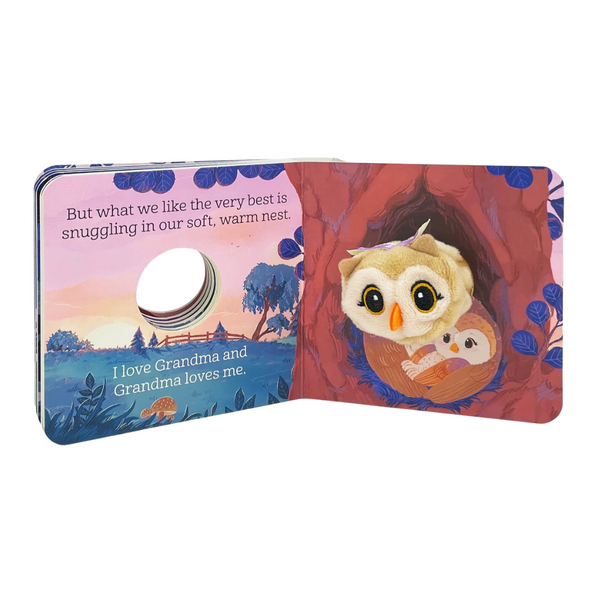 Grandma & Me Owl Finger Puppet Board Book