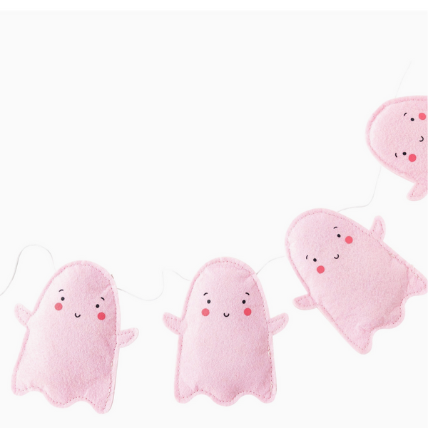 Halloween Ghost Puffy Felt Banner