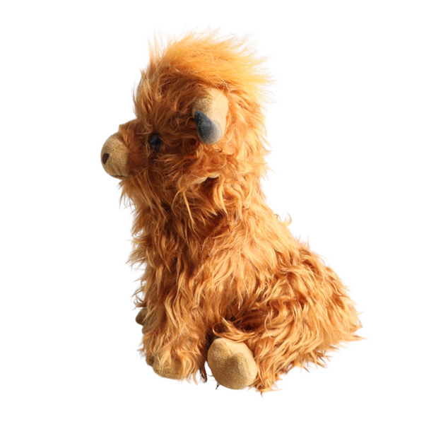 Brown Highland Cow Plush
