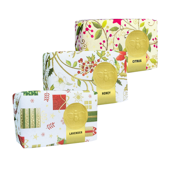Gift Wrapped Honey Blossom Soap
