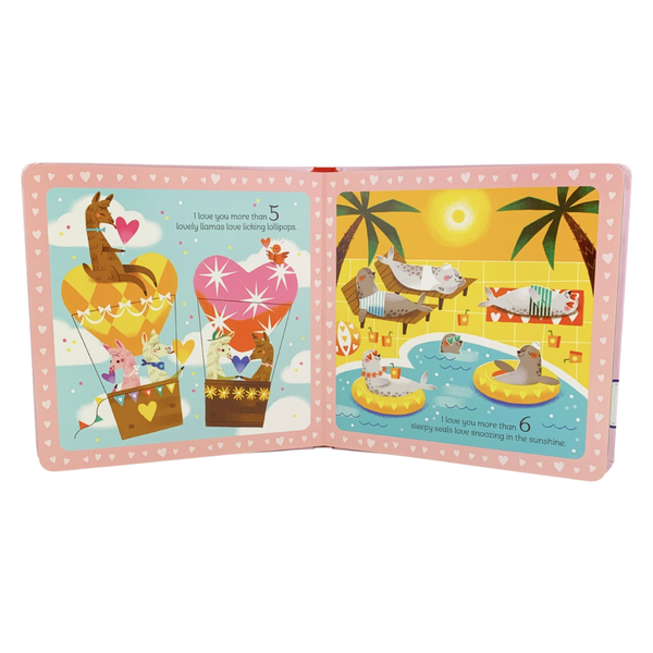 How Many Do I Love You? A Valentine Counting Board Book