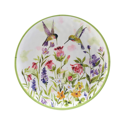 Hummingbirds Round Platter