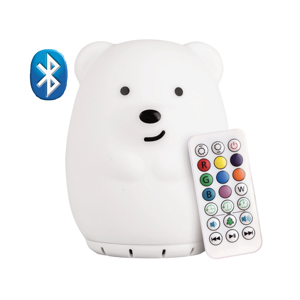 LED Bear Night Light Bluetooth Speaker d