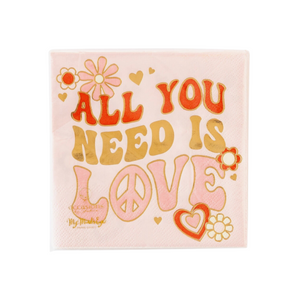 All You Need Is Love Paper Napkin