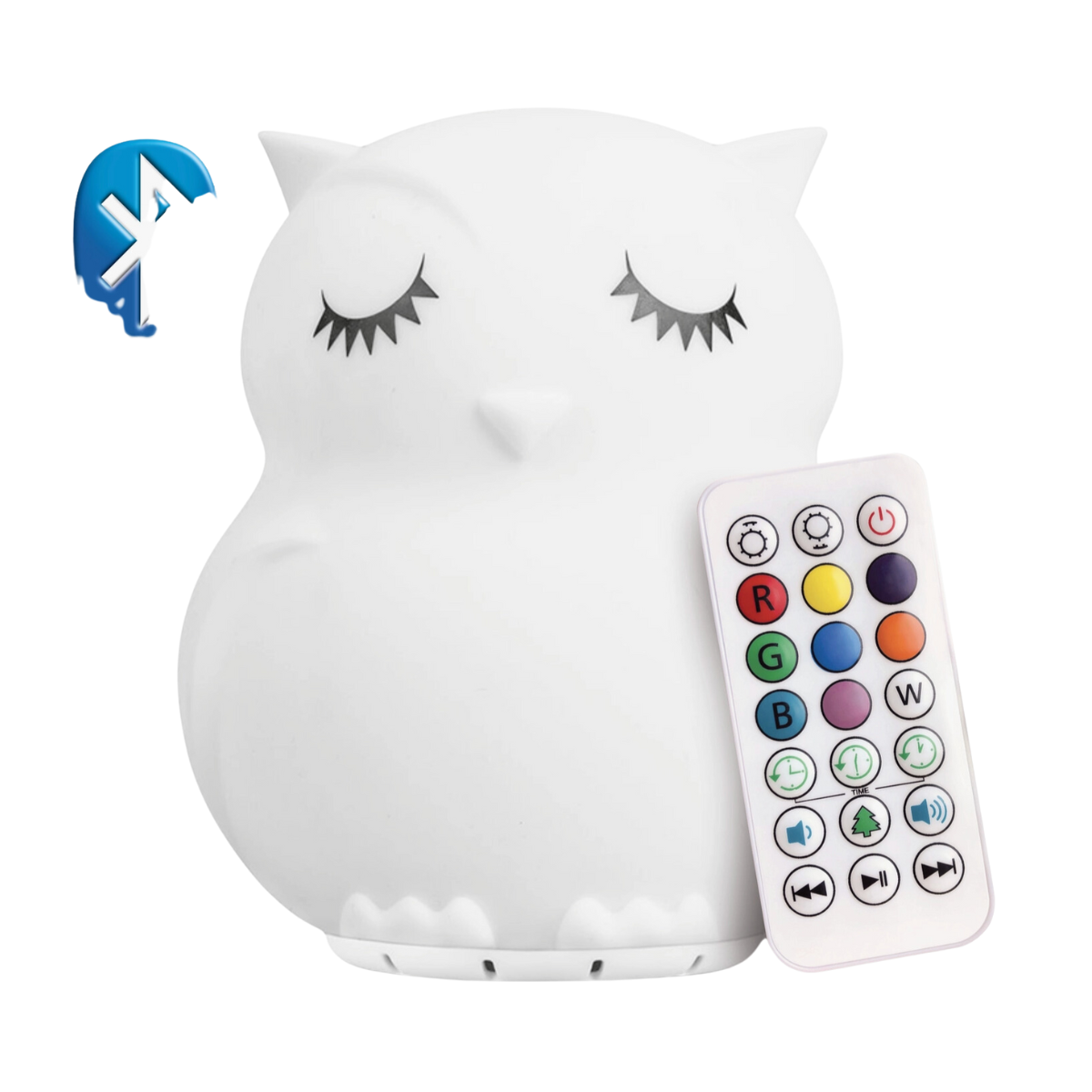 children LED Owl Night Light Bluetooth Speaker