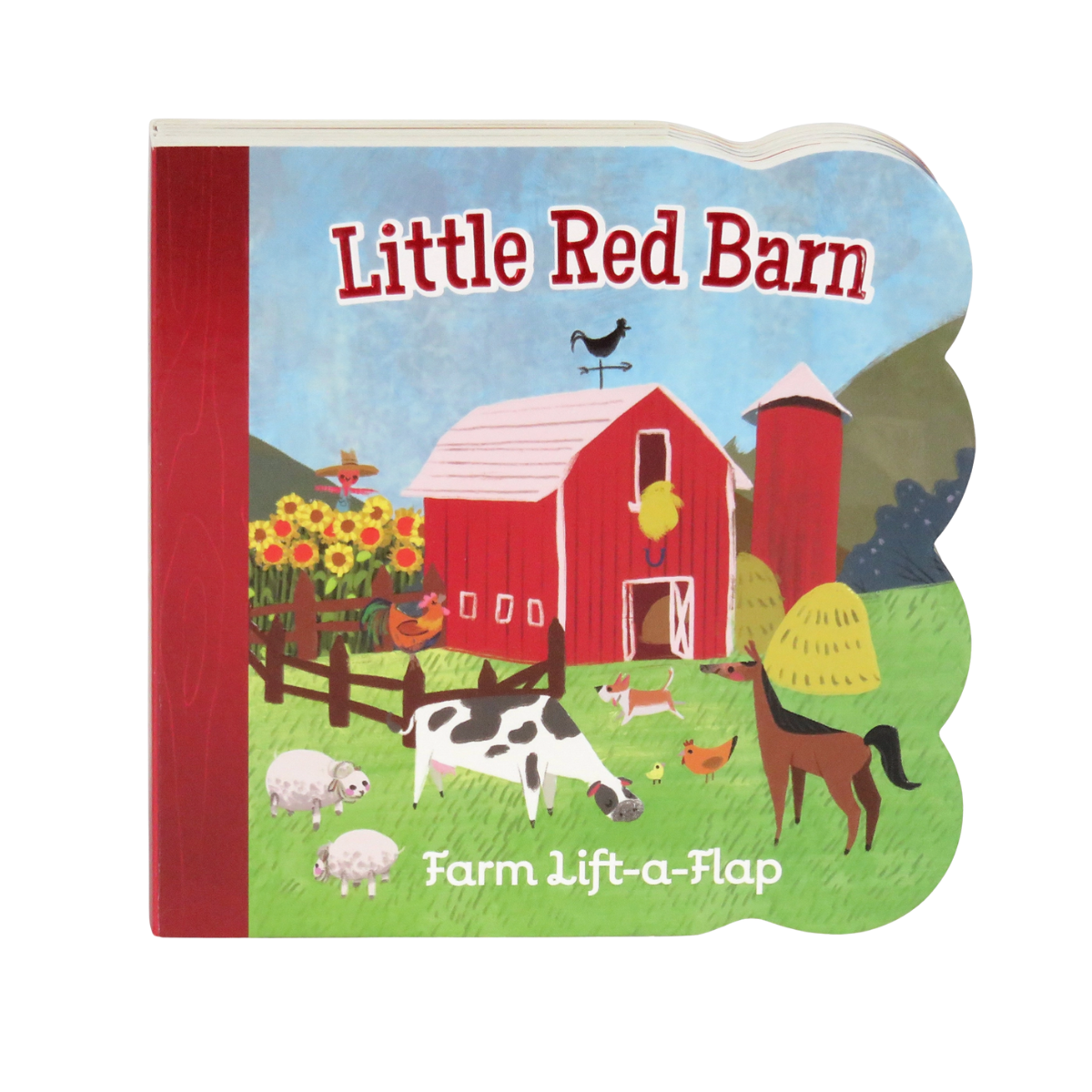 Little Red Barn Shaped Board Book
