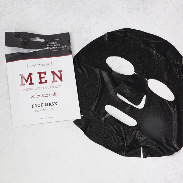 Men's Hydrating Volcanic Ash Facial Sheet Mask