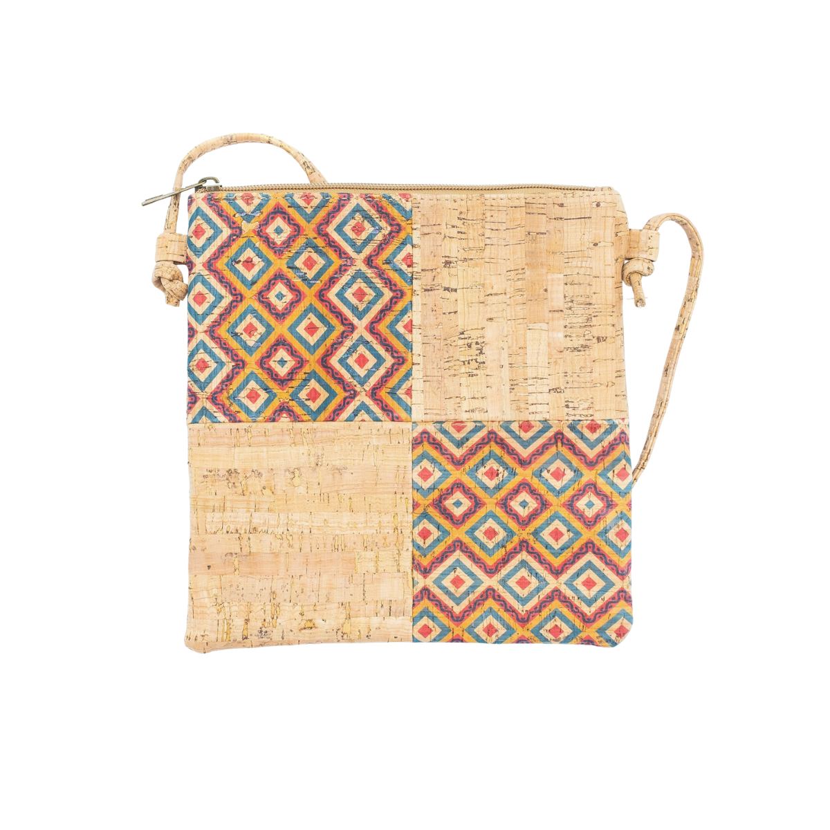 Mini Square Patch Cork Crossbody Bag
