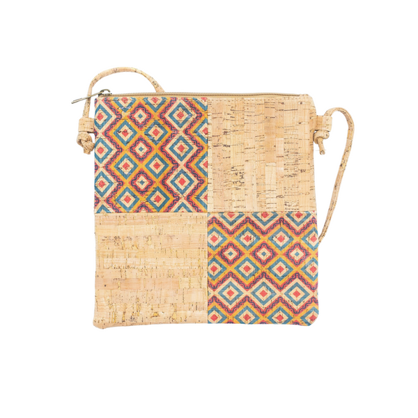 Mini Square Patch Cork Crossbody Bag
