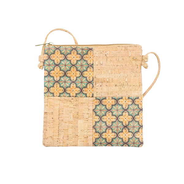 Mini Square Patch Cork Crossbody Bag