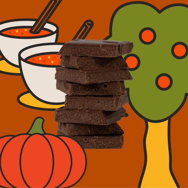 Pumpkin Spice Chai milk chocolate Truffle Bar