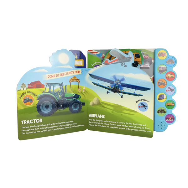 Rumble! Vroom! Zoom! 10-Button Interactive Sound Book