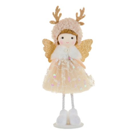 Sequin Flying Angel Ornament