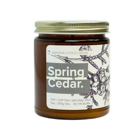 Spring Cedar Soy Candle
