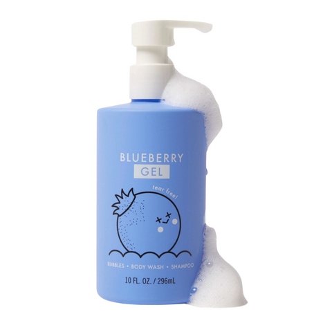 Blueberry Bubble Shampoo & Body Wash for children
