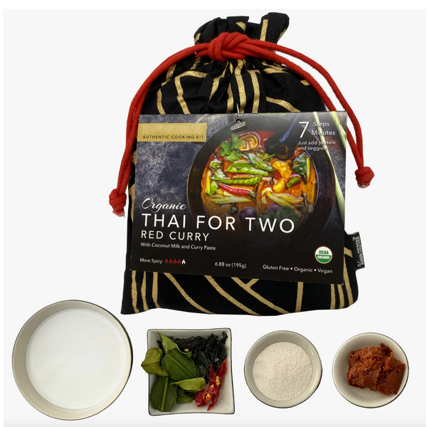 Organic Thai Curry Sampler Cooking Kits for Two Set