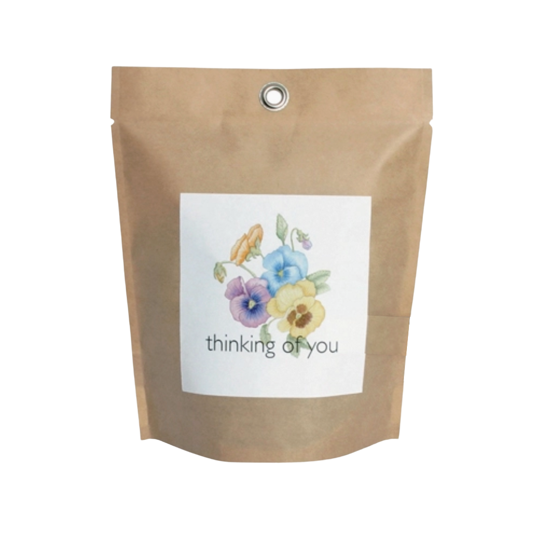 Thinking Of You Pansy Garden in a Bag