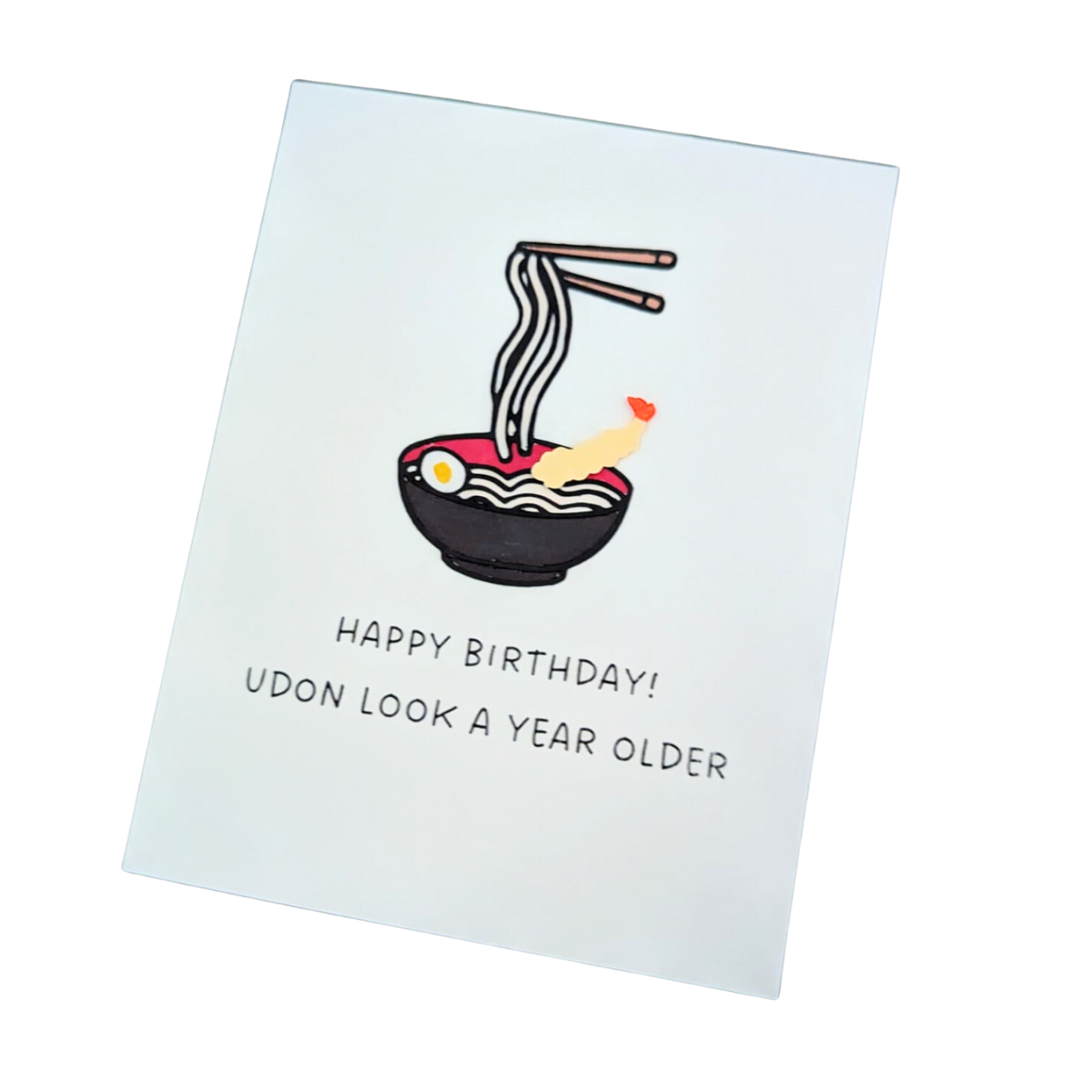 Happy Birthday Udon Card