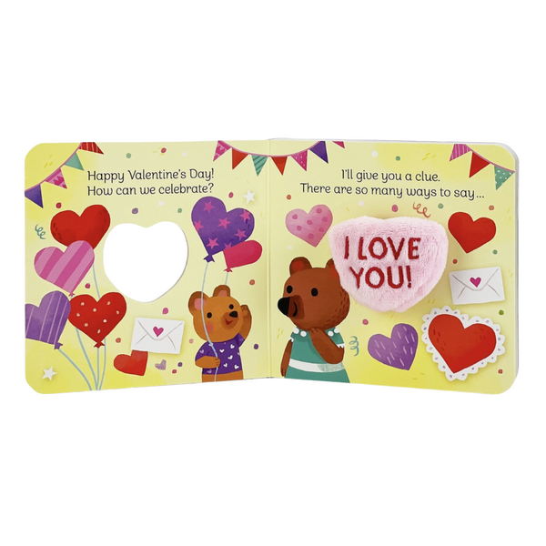 Valentine Finger Puppet Board Book