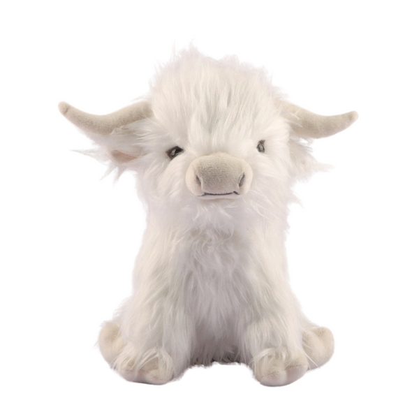 White Highland Cow Plush