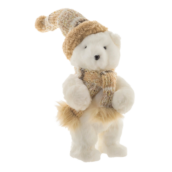 White Winter Bear