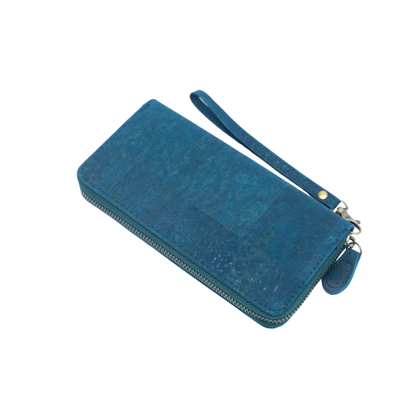 Card Cork Wallet with Hand Strap