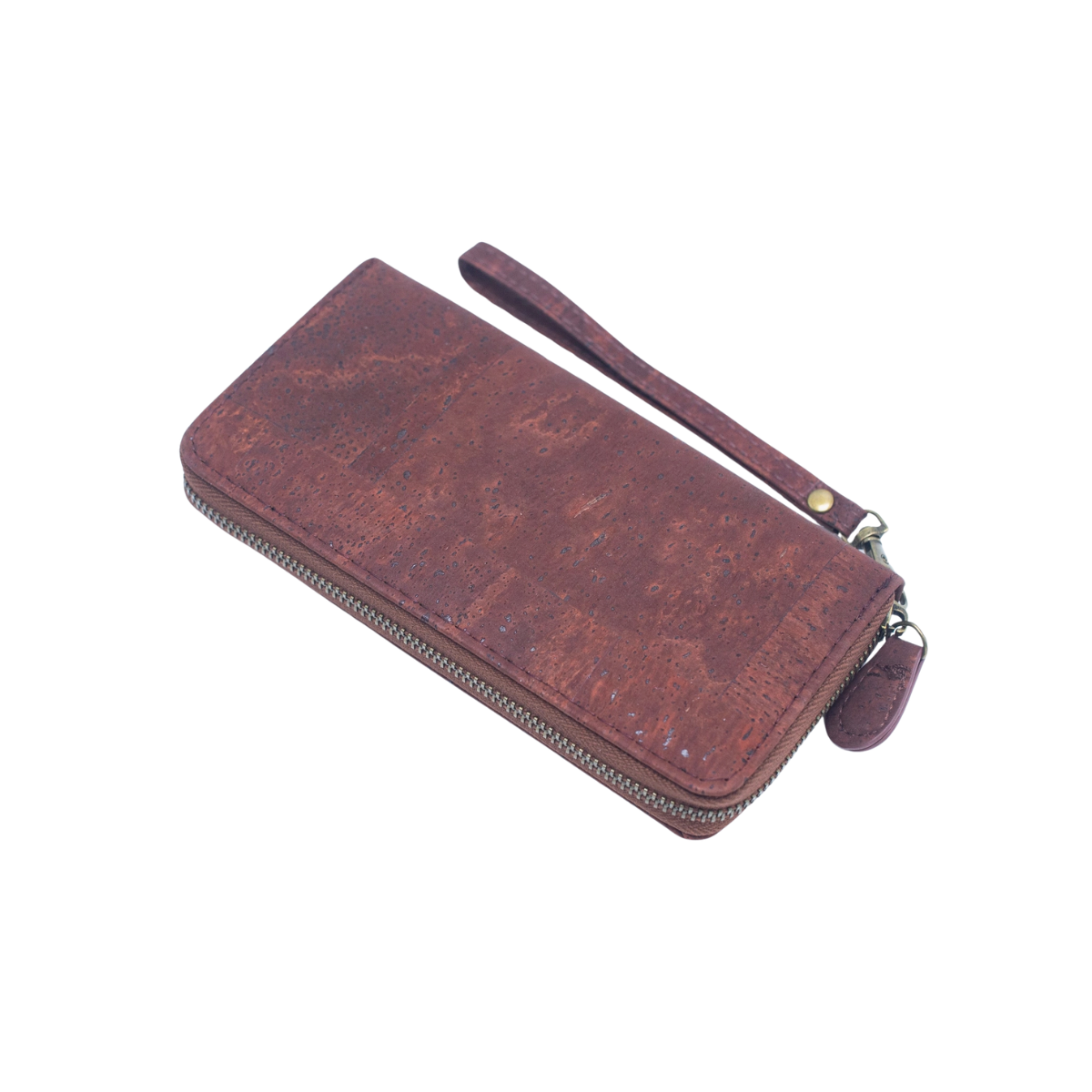 Card Cork Wallet with Hand Strap