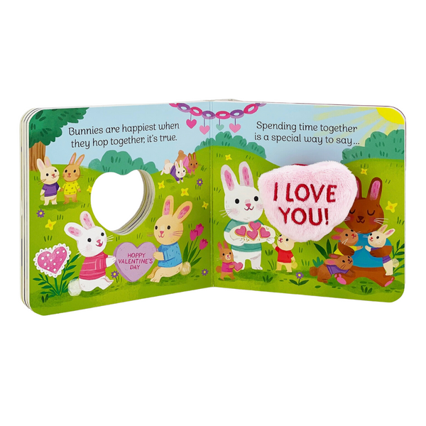 Valentine Finger Puppet Board Book