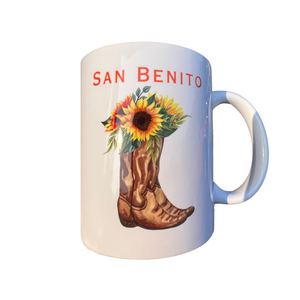 San Benito Cowboy Boots Mug