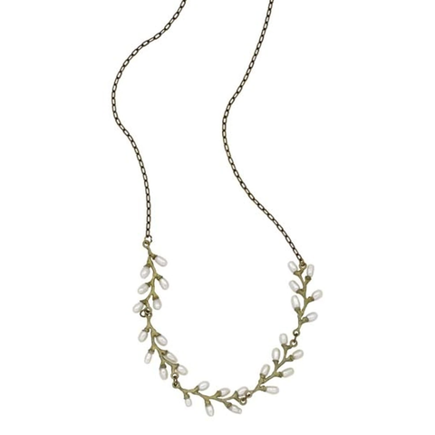 Michael Michaud Rice Pearl Necklace
