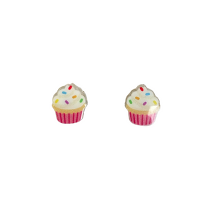 children cupcakes earrings