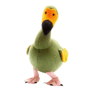 knitted dodo bird plush toy