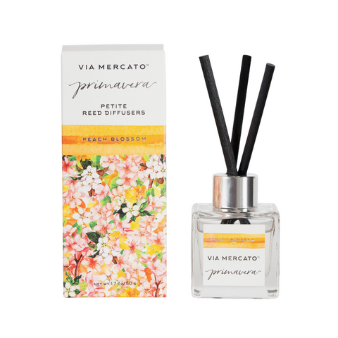 Via Mercato - Primavera Peach Blossom petit Reed Diffusers 